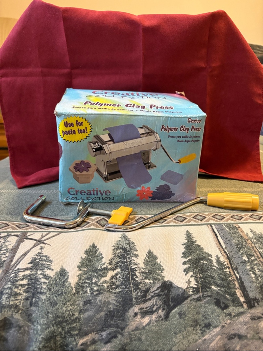 Darice Chrome Metal Clay & Pasta Roller